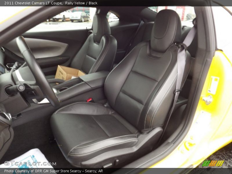 Rally Yellow / Black 2011 Chevrolet Camaro LT Coupe