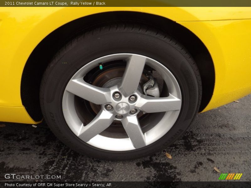 Rally Yellow / Black 2011 Chevrolet Camaro LT Coupe