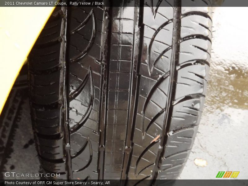 Rally Yellow / Black 2011 Chevrolet Camaro LT Coupe