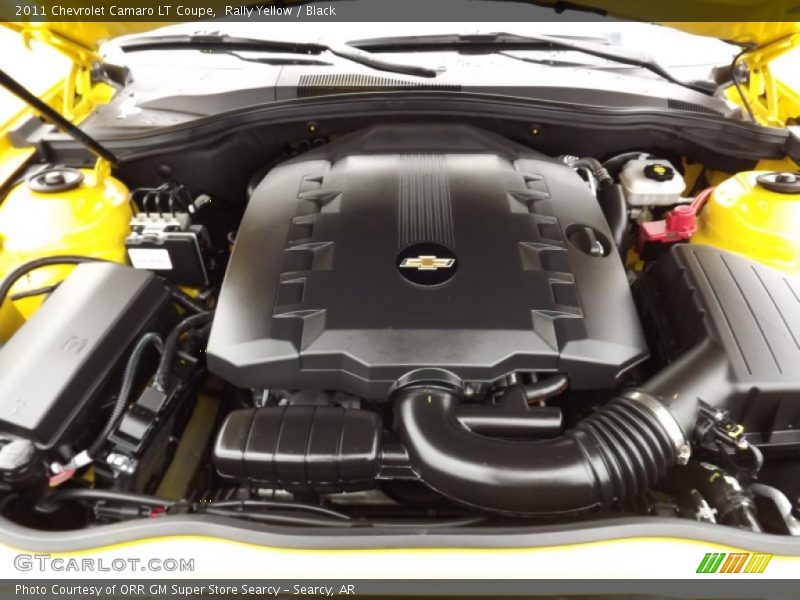 Rally Yellow / Black 2011 Chevrolet Camaro LT Coupe