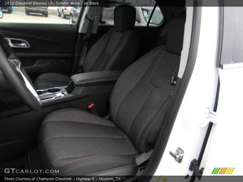 Summit White / Jet Black 2012 Chevrolet Equinox LT