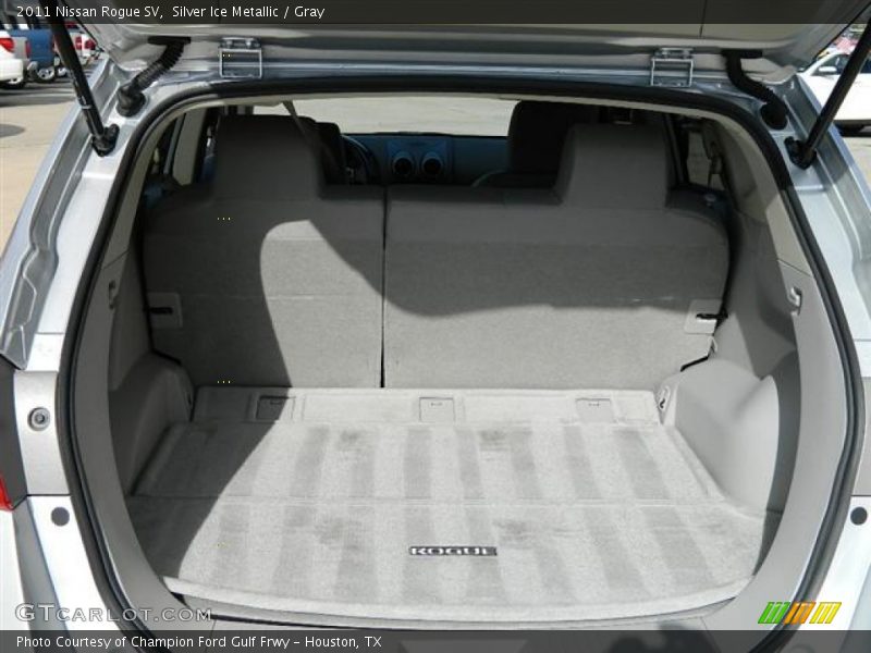 Silver Ice Metallic / Gray 2011 Nissan Rogue SV