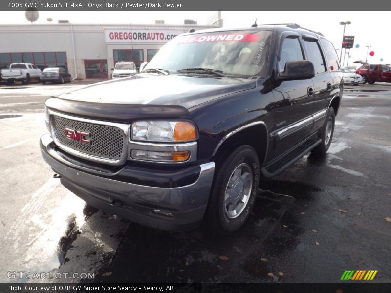 Onyx Black / Pewter/Dark Pewter 2005 GMC Yukon SLT 4x4