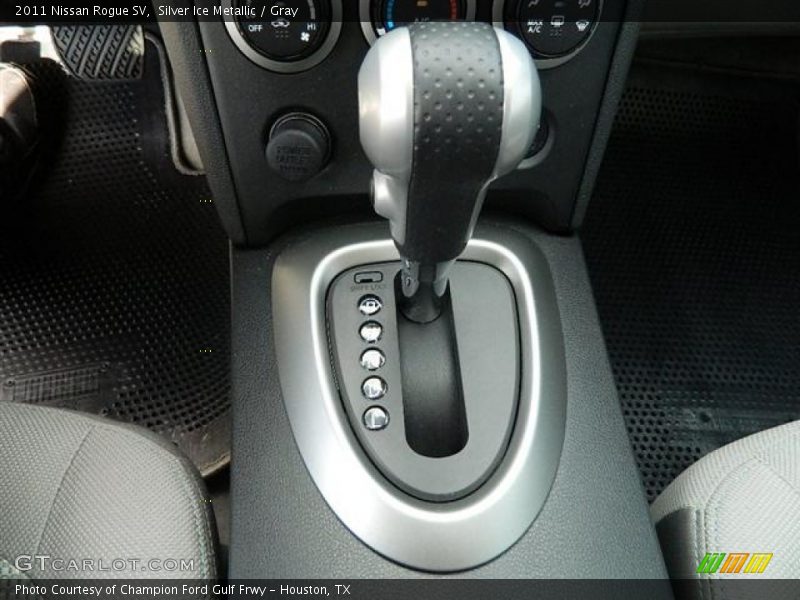 Silver Ice Metallic / Gray 2011 Nissan Rogue SV