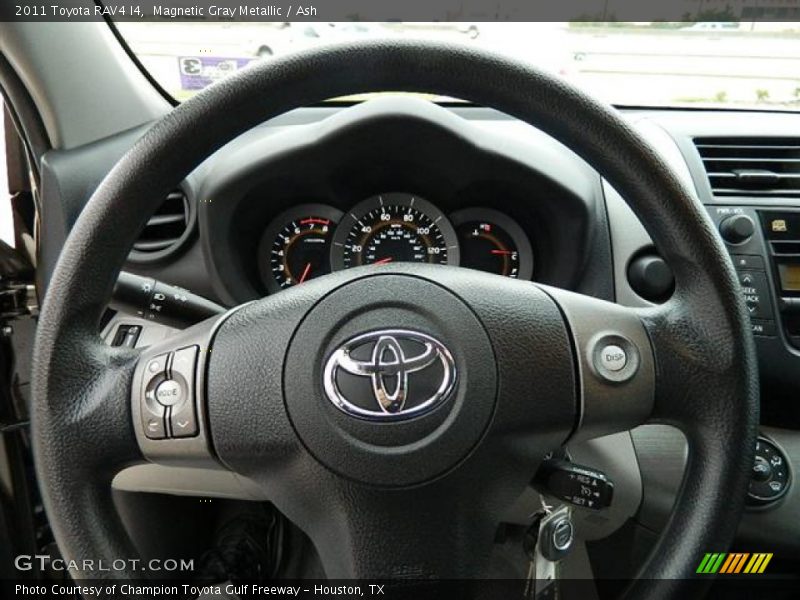 Magnetic Gray Metallic / Ash 2011 Toyota RAV4 I4