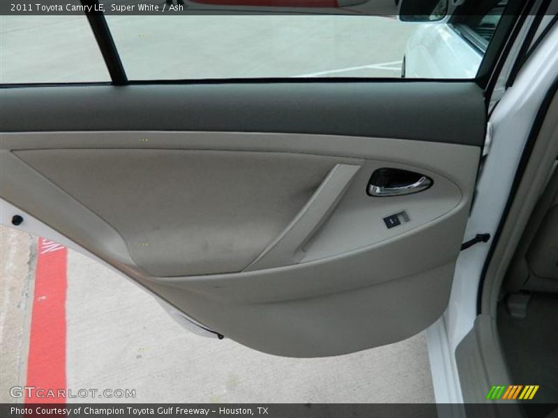 Super White / Ash 2011 Toyota Camry LE