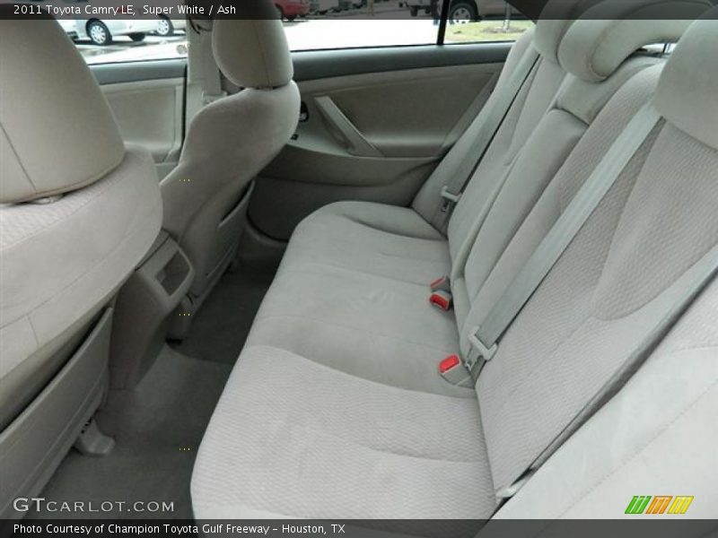 Super White / Ash 2011 Toyota Camry LE