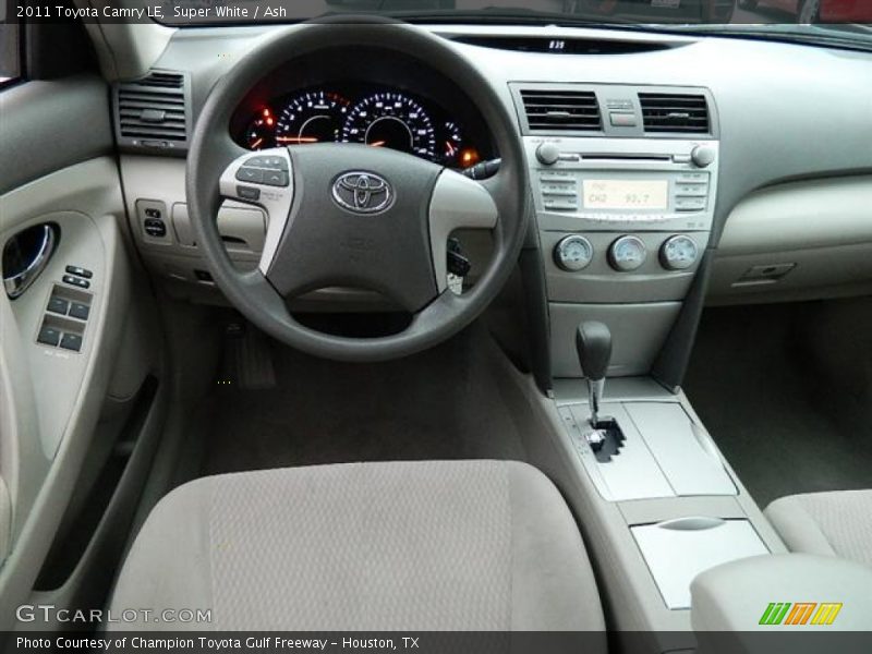 Super White / Ash 2011 Toyota Camry LE