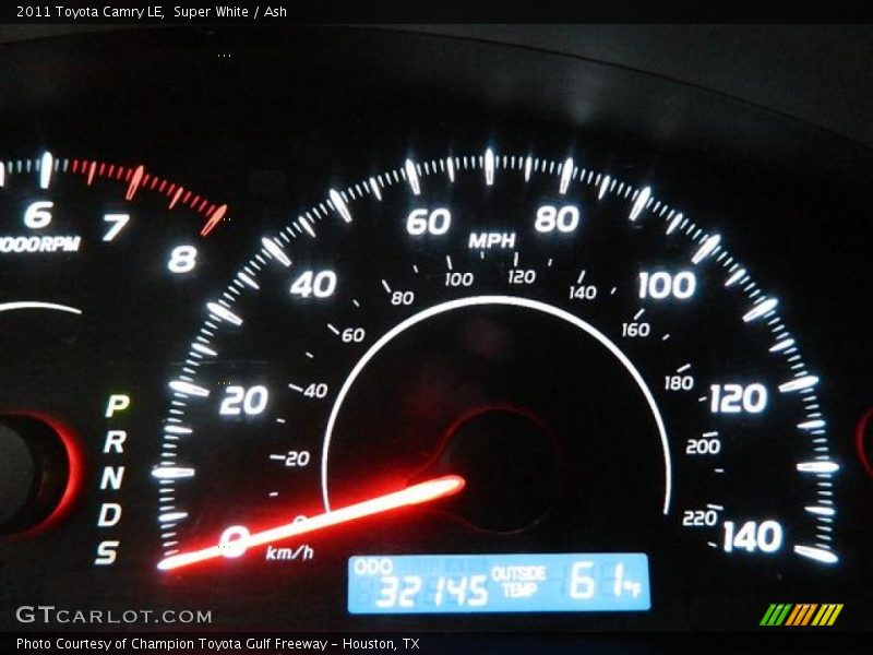 Super White / Ash 2011 Toyota Camry LE