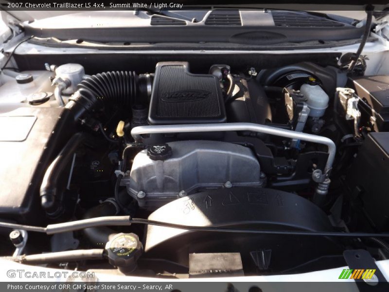 Summit White / Light Gray 2007 Chevrolet TrailBlazer LS 4x4