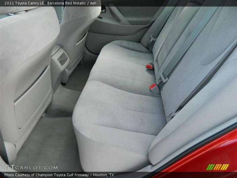 Barcelona Red Metallic / Ash 2011 Toyota Camry LE