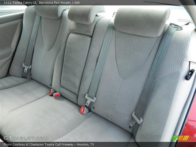 Barcelona Red Metallic / Ash 2011 Toyota Camry LE