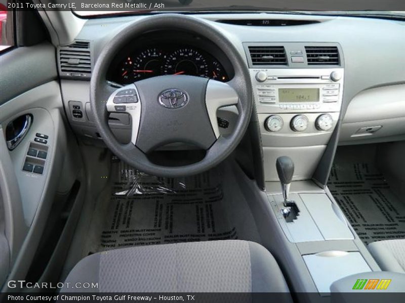 Barcelona Red Metallic / Ash 2011 Toyota Camry LE