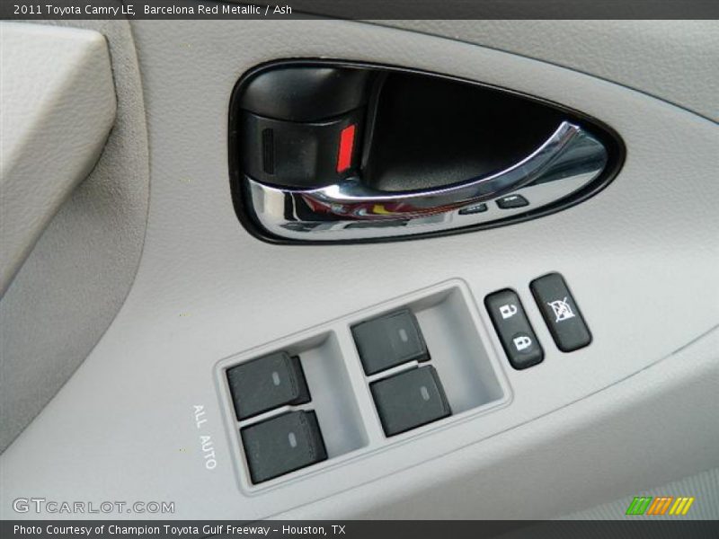 Barcelona Red Metallic / Ash 2011 Toyota Camry LE