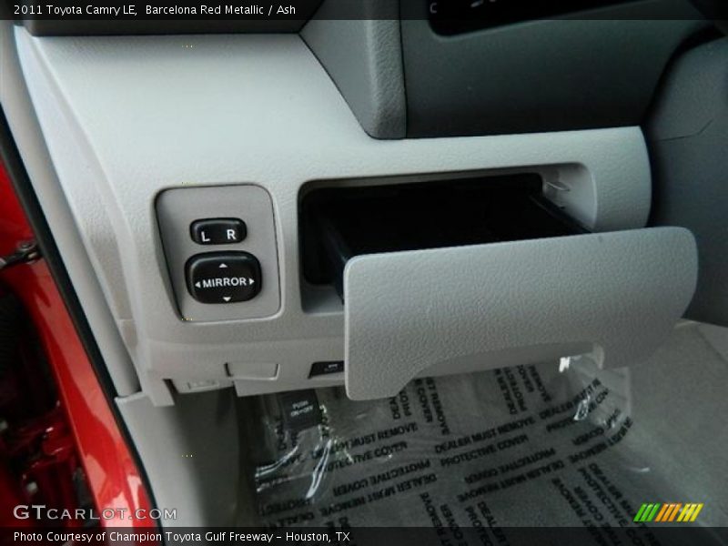 Barcelona Red Metallic / Ash 2011 Toyota Camry LE
