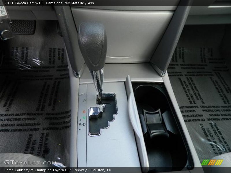 Barcelona Red Metallic / Ash 2011 Toyota Camry LE