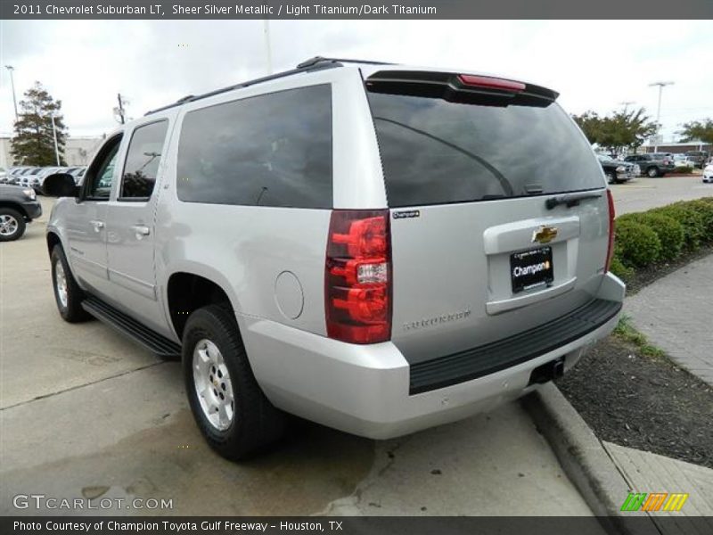 Sheer Silver Metallic / Light Titanium/Dark Titanium 2011 Chevrolet Suburban LT