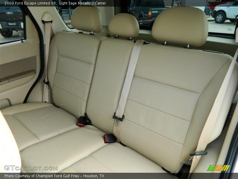 Light Sage Metallic / Camel 2009 Ford Escape Limited V6