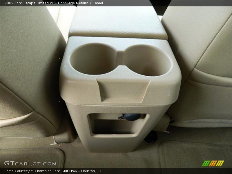 Light Sage Metallic / Camel 2009 Ford Escape Limited V6