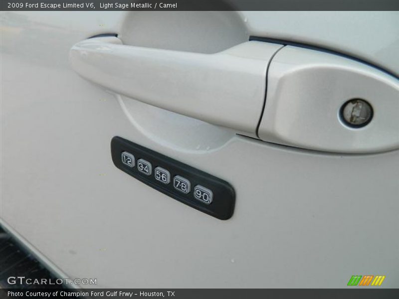 Light Sage Metallic / Camel 2009 Ford Escape Limited V6
