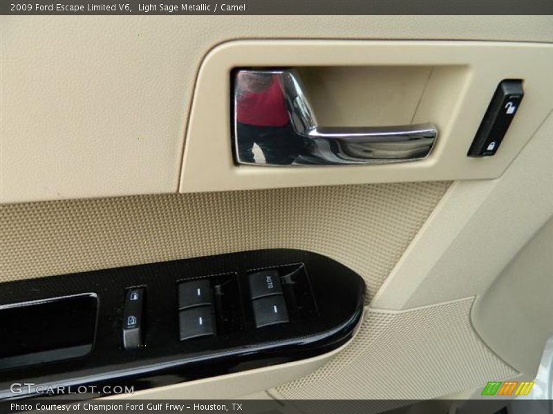 Light Sage Metallic / Camel 2009 Ford Escape Limited V6