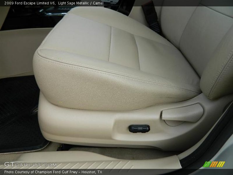 Light Sage Metallic / Camel 2009 Ford Escape Limited V6