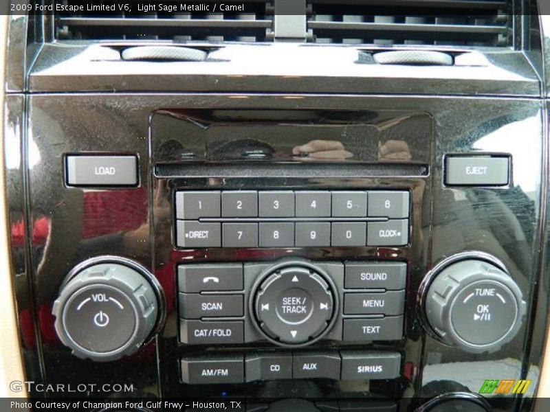 Light Sage Metallic / Camel 2009 Ford Escape Limited V6