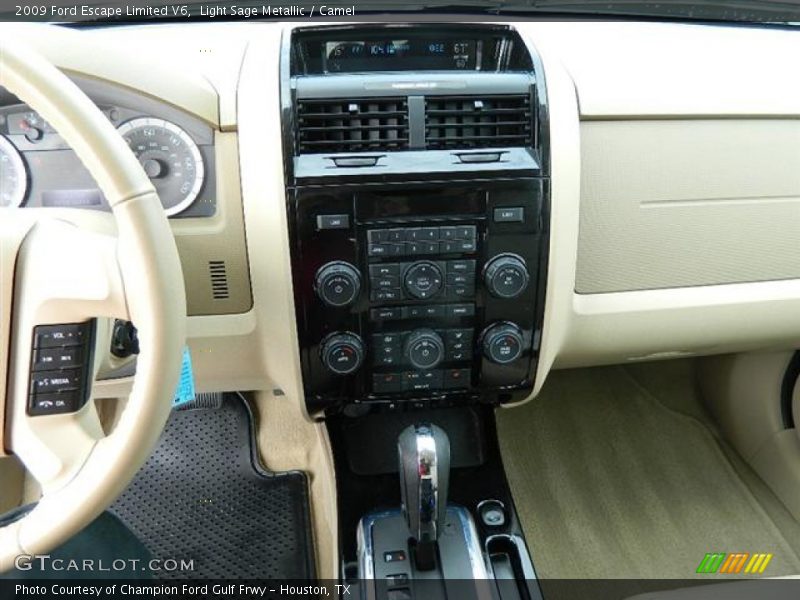 Light Sage Metallic / Camel 2009 Ford Escape Limited V6