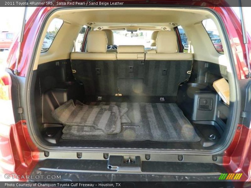 Salsa Red Pearl / Sand Beige Leather 2011 Toyota 4Runner SR5