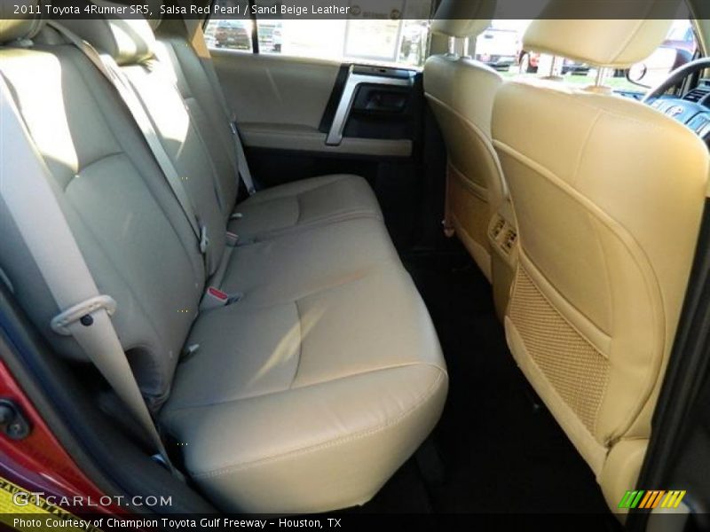 Salsa Red Pearl / Sand Beige Leather 2011 Toyota 4Runner SR5