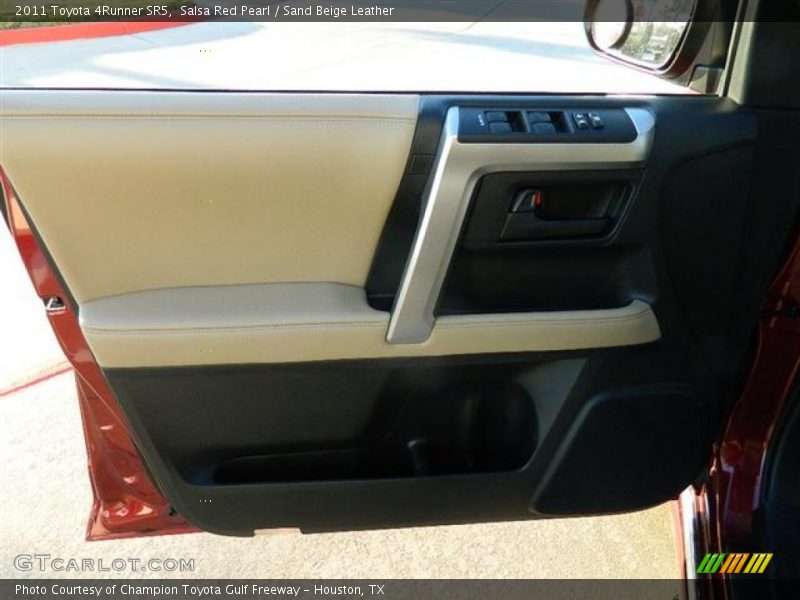 Salsa Red Pearl / Sand Beige Leather 2011 Toyota 4Runner SR5