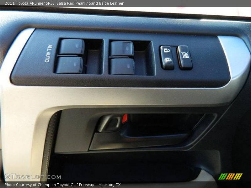 Salsa Red Pearl / Sand Beige Leather 2011 Toyota 4Runner SR5