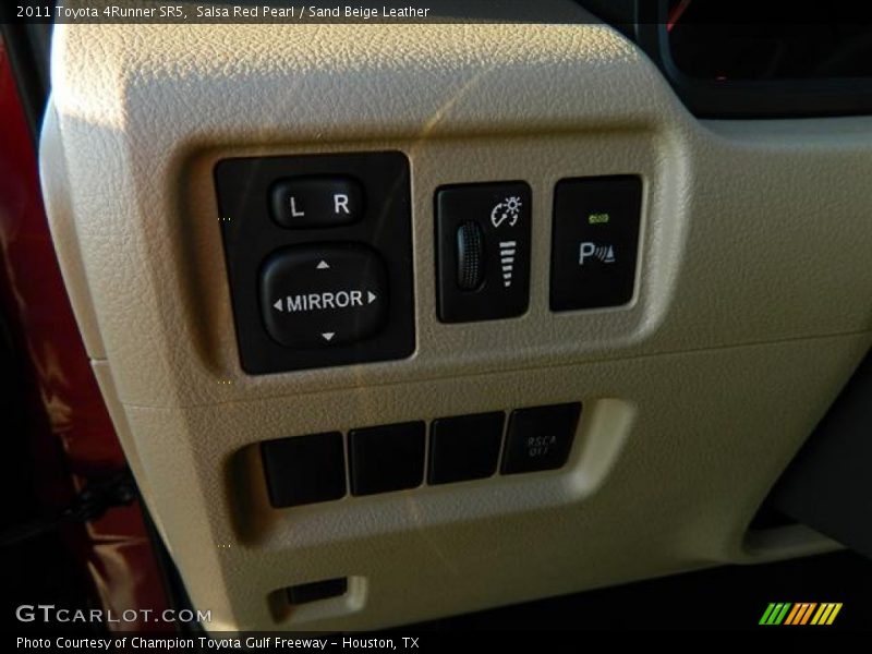 Salsa Red Pearl / Sand Beige Leather 2011 Toyota 4Runner SR5