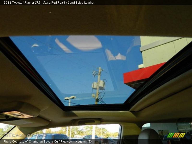 Salsa Red Pearl / Sand Beige Leather 2011 Toyota 4Runner SR5