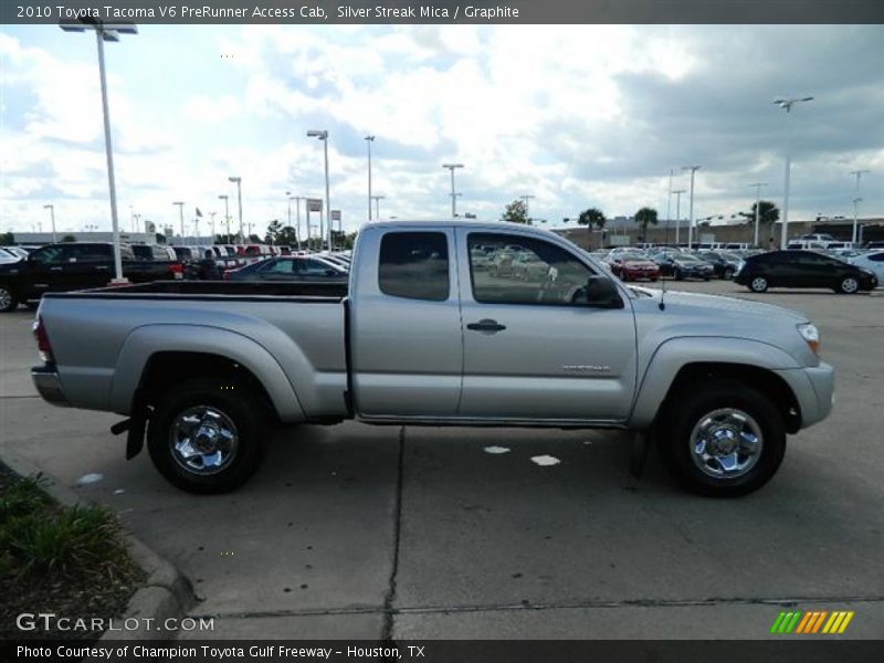 Silver Streak Mica / Graphite 2010 Toyota Tacoma V6 PreRunner Access Cab