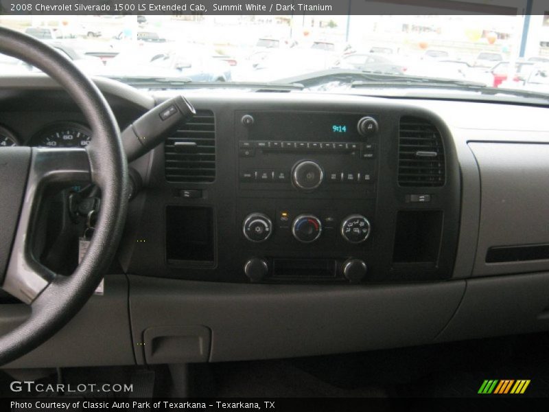 Summit White / Dark Titanium 2008 Chevrolet Silverado 1500 LS Extended Cab