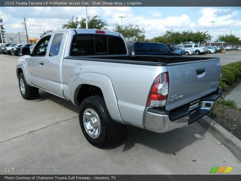 Silver Streak Mica / Graphite 2010 Toyota Tacoma V6 PreRunner Access Cab