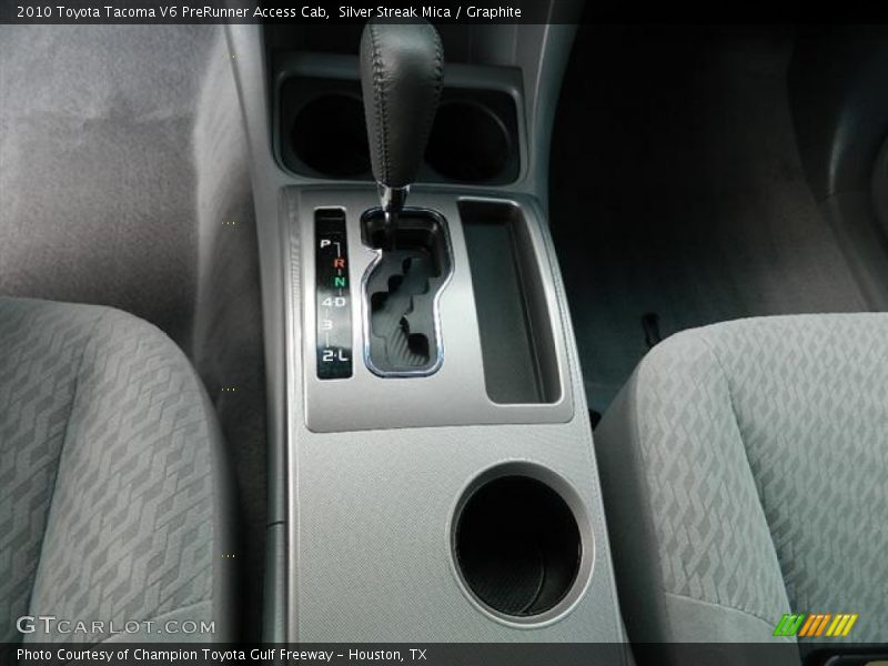 Silver Streak Mica / Graphite 2010 Toyota Tacoma V6 PreRunner Access Cab