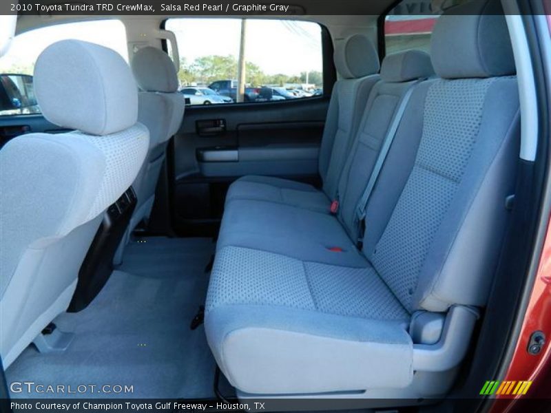Salsa Red Pearl / Graphite Gray 2010 Toyota Tundra TRD CrewMax