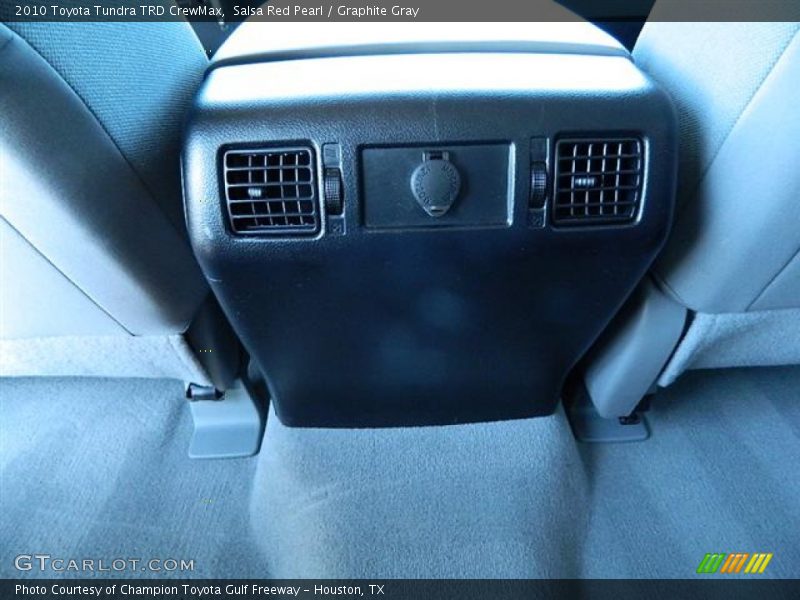 Salsa Red Pearl / Graphite Gray 2010 Toyota Tundra TRD CrewMax