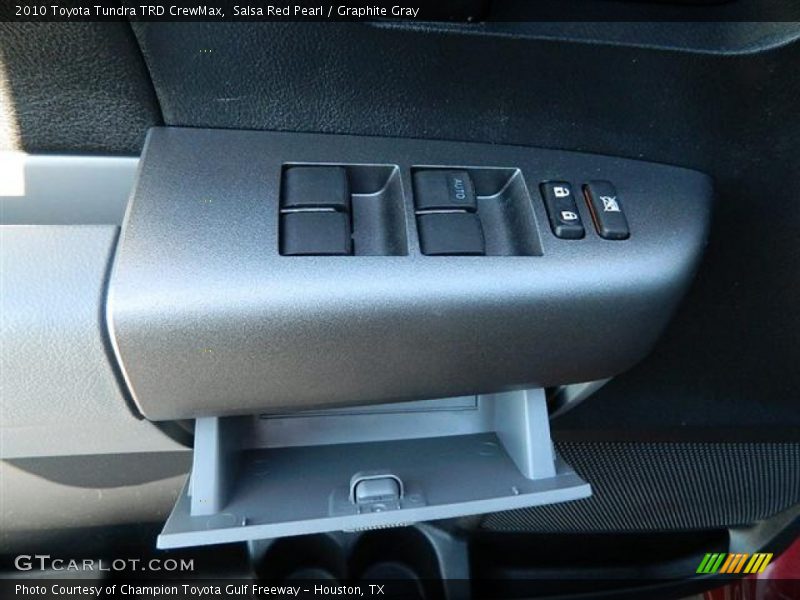 Salsa Red Pearl / Graphite Gray 2010 Toyota Tundra TRD CrewMax