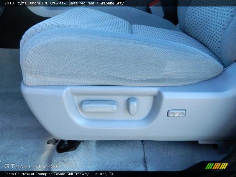 Salsa Red Pearl / Graphite Gray 2010 Toyota Tundra TRD CrewMax