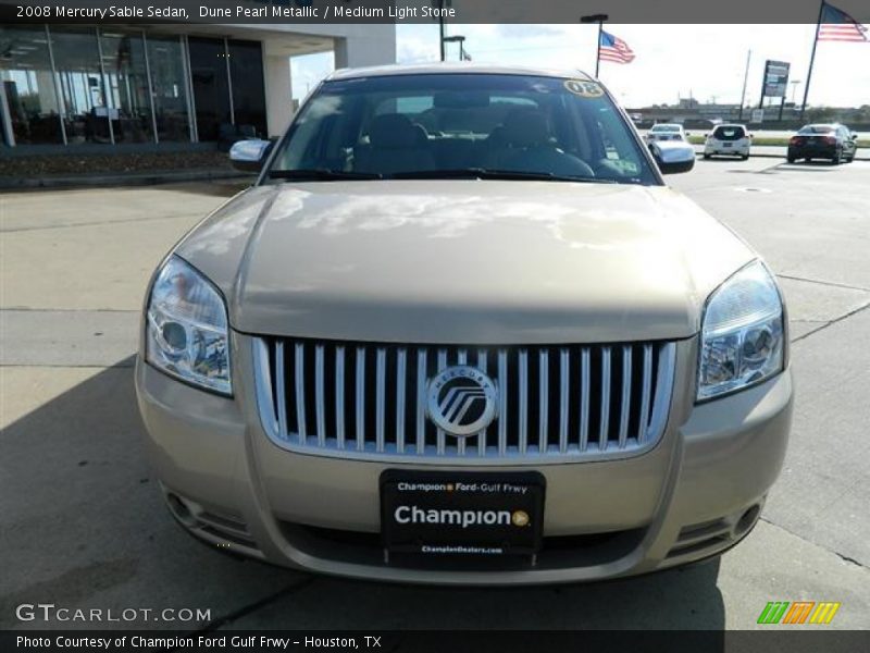 Dune Pearl Metallic / Medium Light Stone 2008 Mercury Sable Sedan