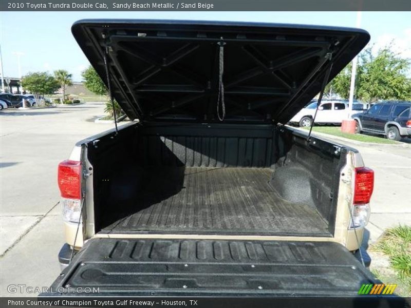 Sandy Beach Metallic / Sand Beige 2010 Toyota Tundra Double Cab