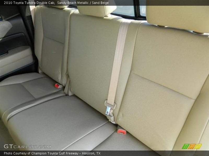 Sandy Beach Metallic / Sand Beige 2010 Toyota Tundra Double Cab
