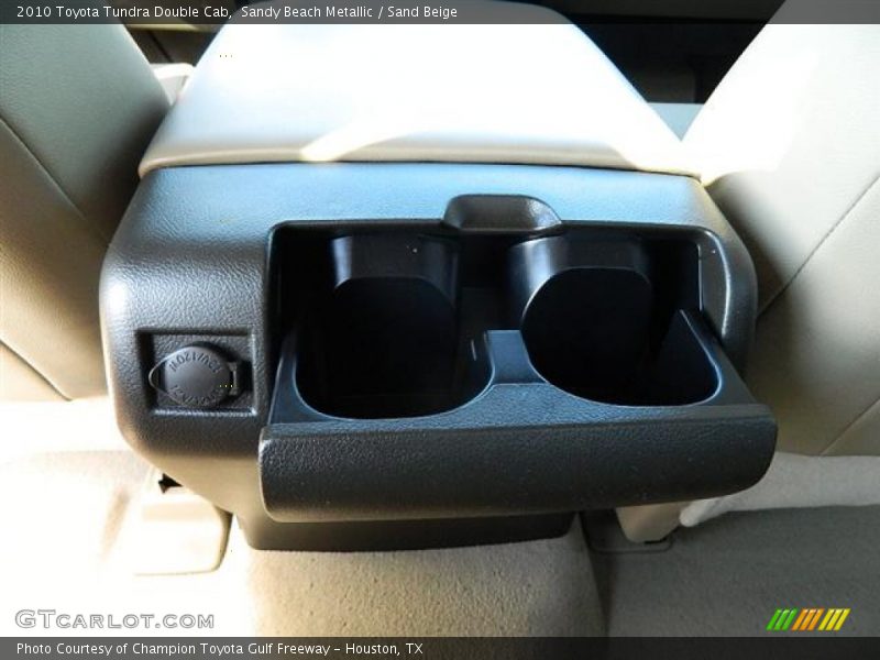 Sandy Beach Metallic / Sand Beige 2010 Toyota Tundra Double Cab