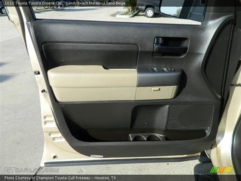 Sandy Beach Metallic / Sand Beige 2010 Toyota Tundra Double Cab