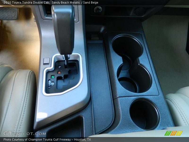 Sandy Beach Metallic / Sand Beige 2010 Toyota Tundra Double Cab