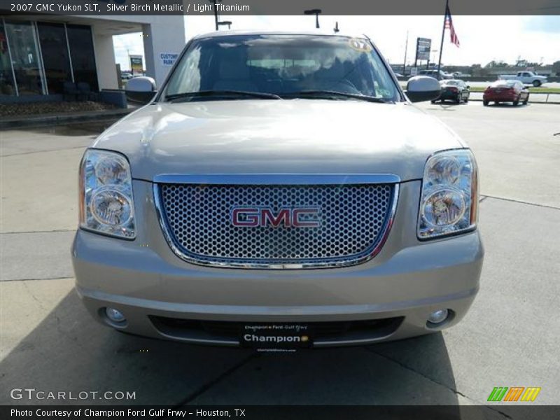 Silver Birch Metallic / Light Titanium 2007 GMC Yukon SLT