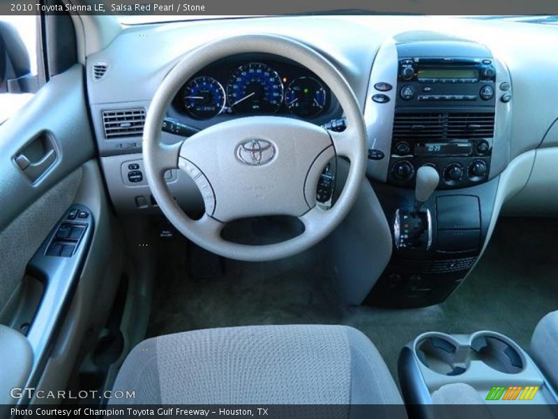 Salsa Red Pearl / Stone 2010 Toyota Sienna LE
